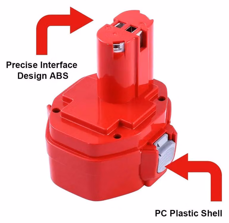 Custodia per utensili, batteria di ricambio - 2 pezzi, 12800 mAh - 14,4 Volt - NI-MH