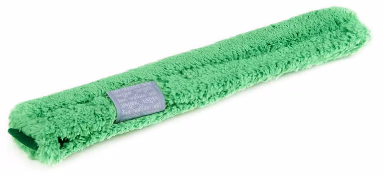 Panno in microfibra da 25 cm con strisce assorbenti per lo sporco e sistema di chiusura a strappo