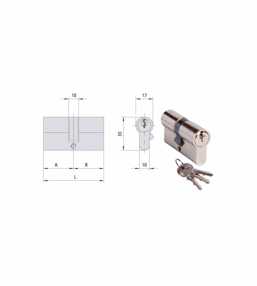 Cilindro Inf. 79,0-29,5-49,5 Ka N0G300-17-0 Cisa