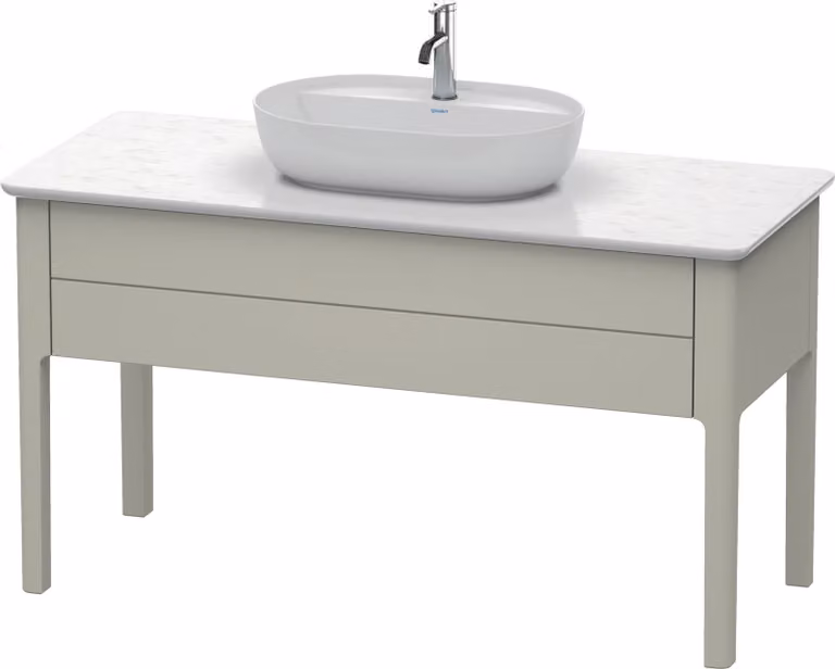 Duravit Luv bâti-support pour lavabo à poser LU9561, 1338 x 570 mm, 1 tiroir, LU956106060, LU956106060
