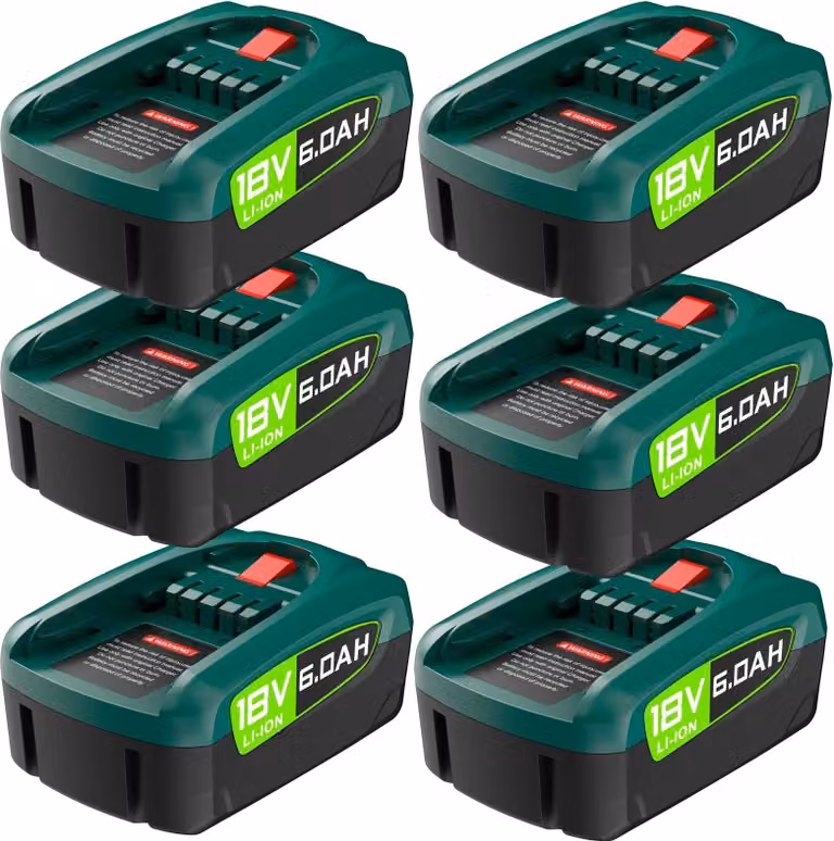 PBA 18V - Batteria di ricambio - Li-Ion - ≥3500 mAh - Compatibile con PBA/PSB/PSR - Ricaricabile - Solo batteria - Azzurro