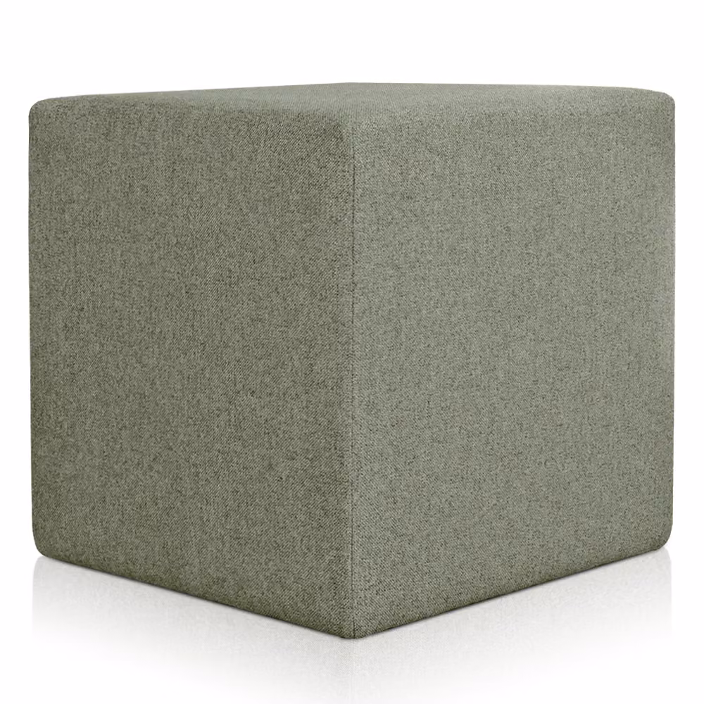 Pouf Rubino 53 x 53 cm Verde