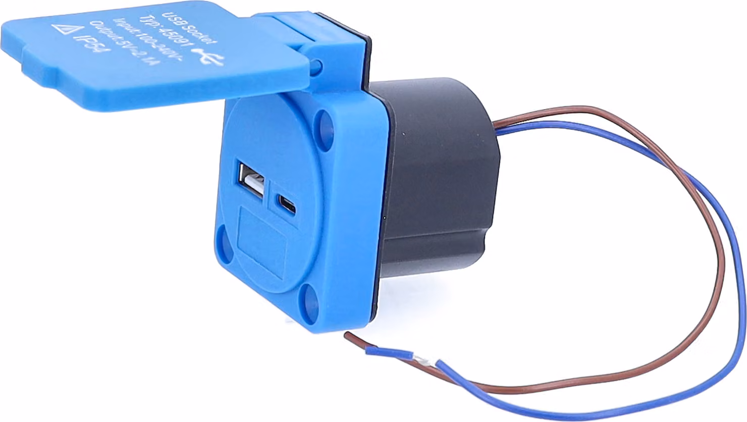 as-Schwabe Presa da incasso Presa da incasso 2 porte USB USB-A USB-C Campeggio