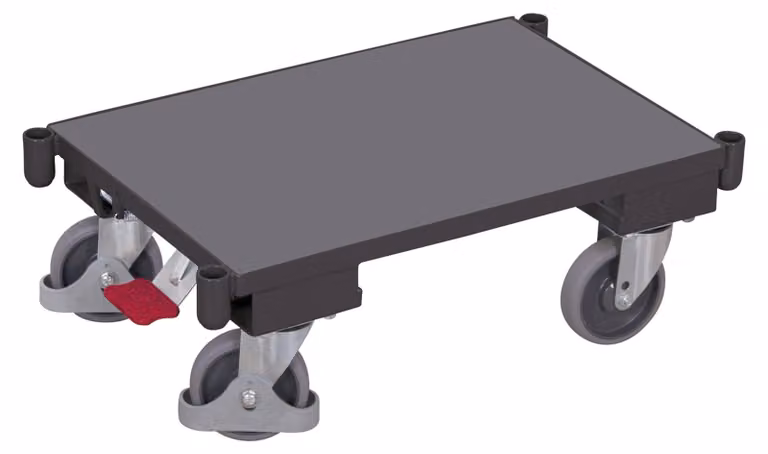 Rullo VARIOfit Euro-System con sistema EasySTOP e bordo, dimensioni 610x415 mm, colore grigio antracite RAL 7016