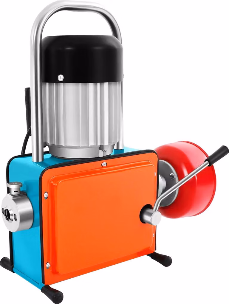 Macchina per la pulizia dei tubi di scarico, potenza 1000W, lunga durata di pulizia, colore rosso