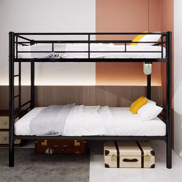 Letto metallico Twin su Twin - Xylo - convertibile in 2 letti, per bambini