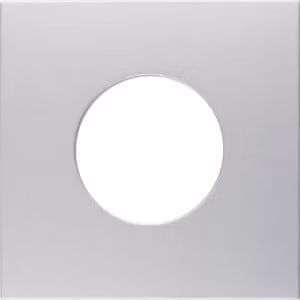 Berker 11241404 Elemento centrale per pulsante e segnalatore luminoso E10 in alluminio opaco Berker B.7
