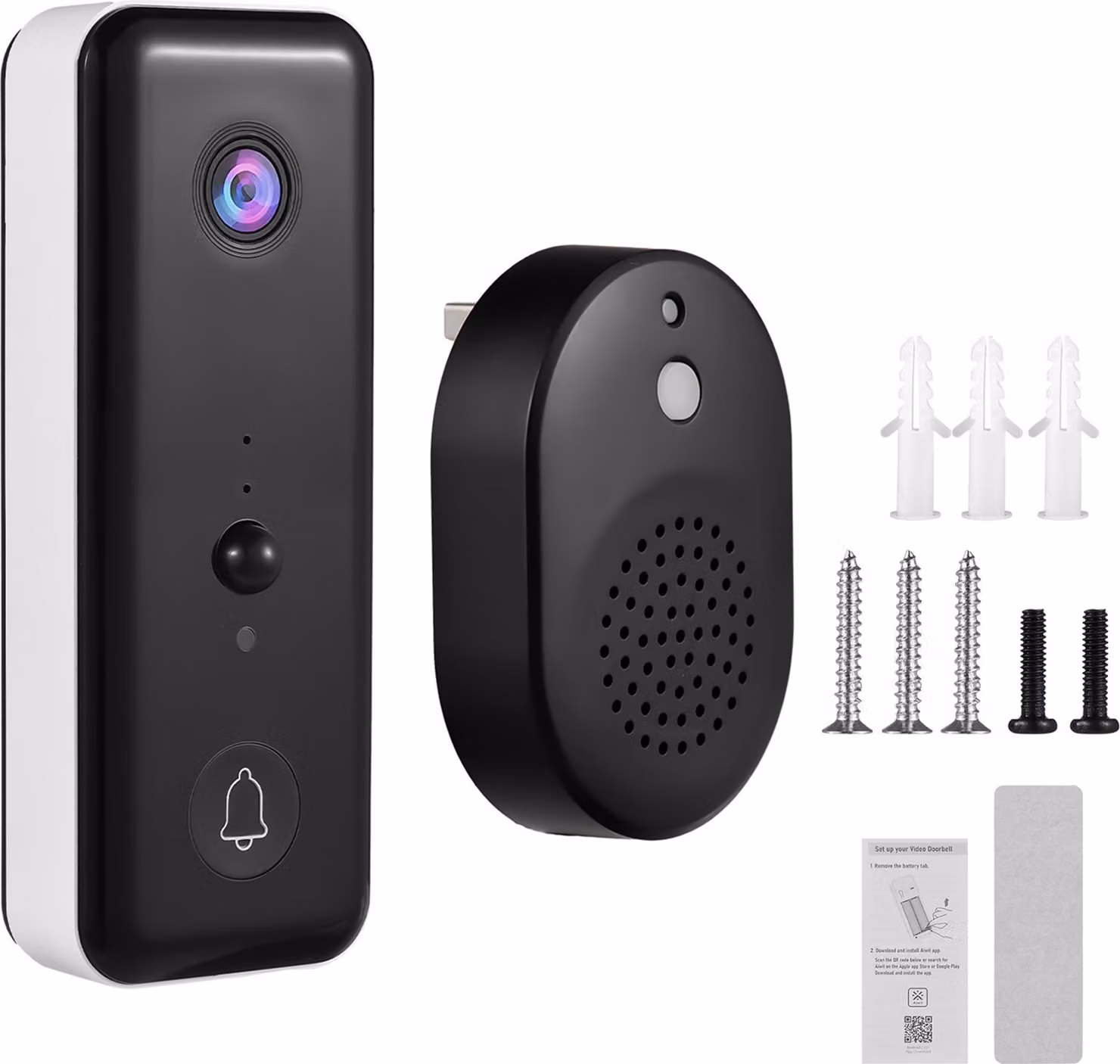 Macchina fotografica della porta, macchine fotografiche del campanello senza fili, macchina fotografica del campanello, macchina fotografica del campanello di visione notturna, macchina fotografica del campanello di 2.4G WiFi, macchina fotografica del cam