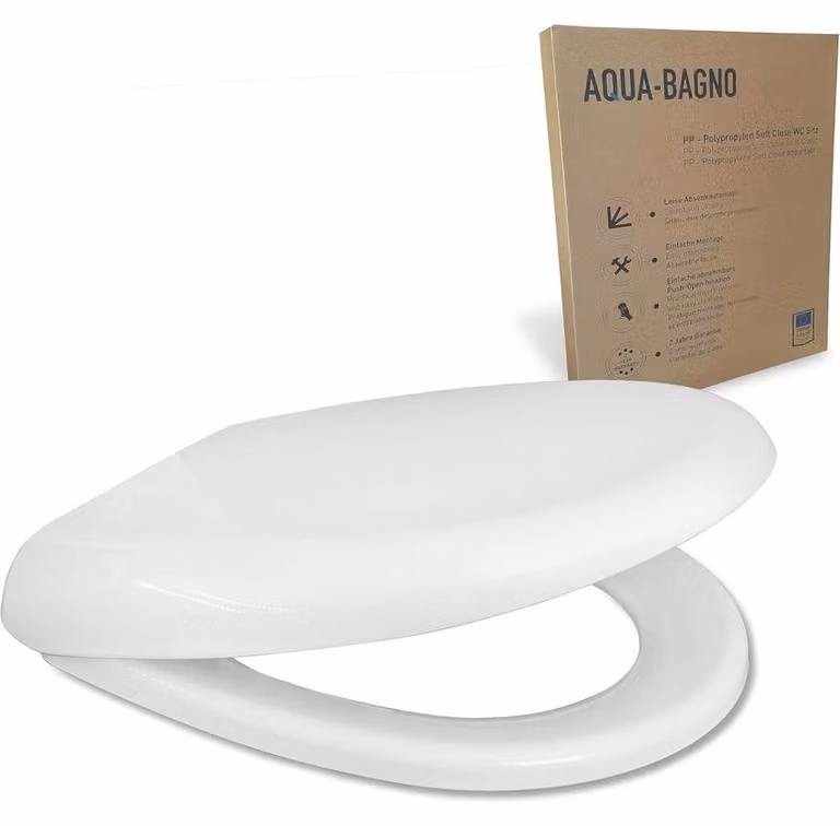 aqua bagno crown universal o-form premium - sedile wc di alta qu