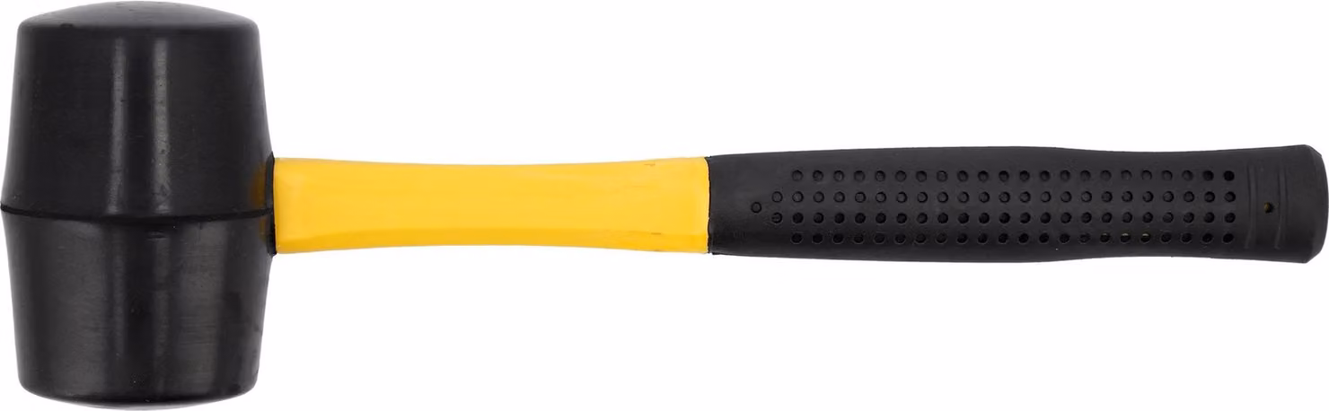 Martello di gomma 56 mm, manico in fibra di vetro, 650 g