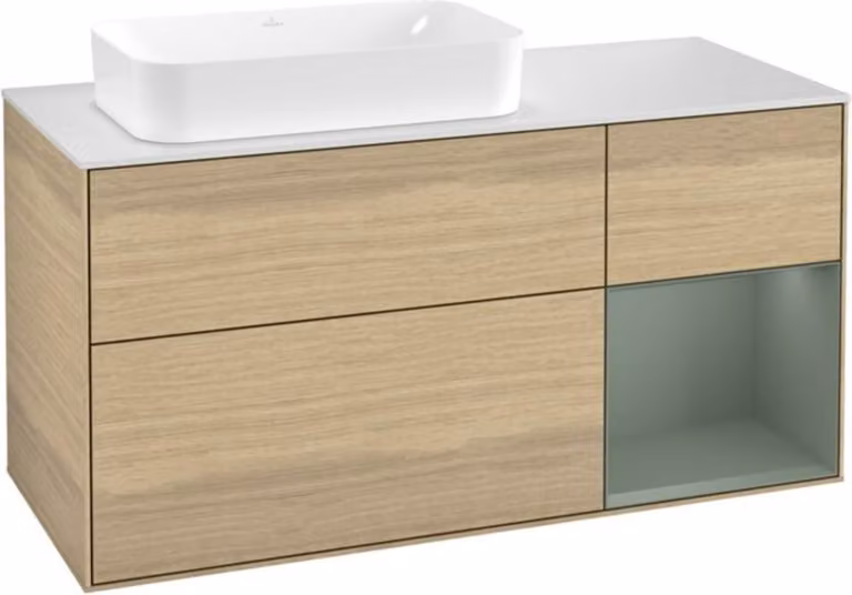 V&B mobile da parete Finion 120cm, Pl w m, Reg re Oli. m Lac, Oa ven