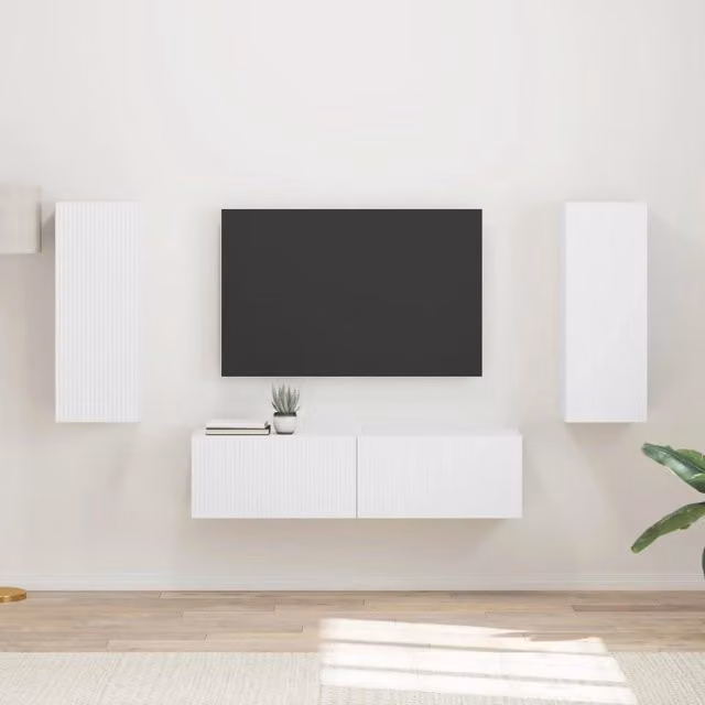 Set mobile TV 2 pz Bianco 3408970
