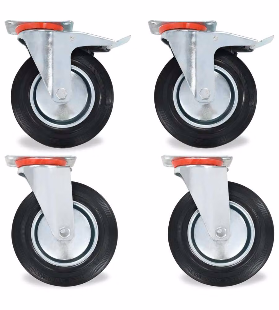 Ruote Girevoli 32 pz 200 mm 278035