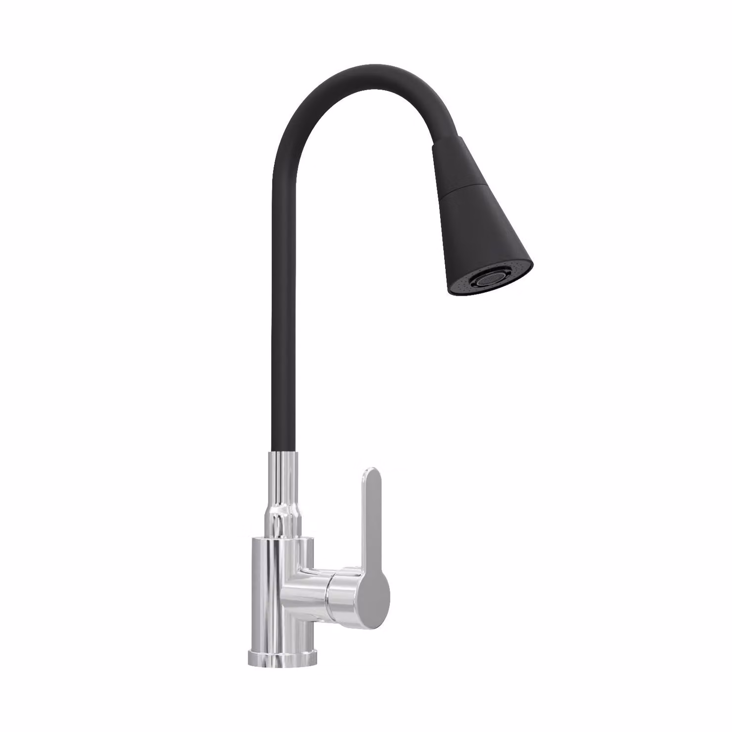 Rubinetto da cucina Rubinetto acqua Miscelatore da cucina Flessibile 2 tipi di getto Cromo 10903
