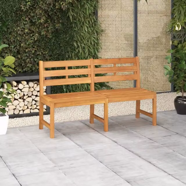 Panca da Corridoio-Sgabello-Panca da esterno 150 cm in Legno Massello di Teak
