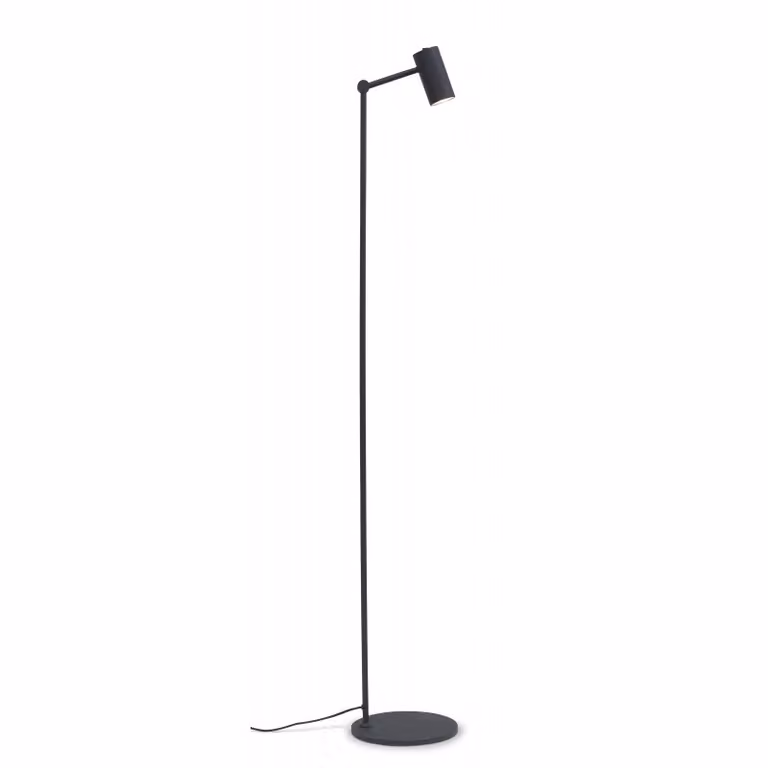si tratta di RoMi - Lampada da terra Montreux - Nero - 22x22x133cm per il soggiorno, camera da letto