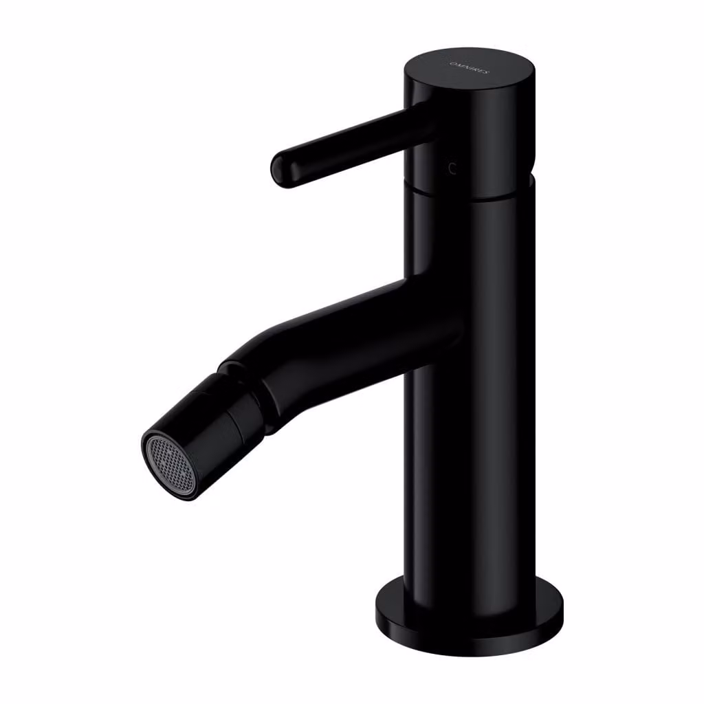 Omnires Y Y1220BL Miscelatore per bidet, nero