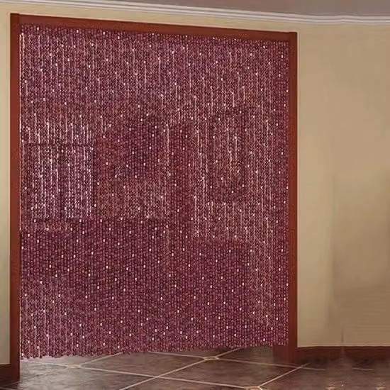 Tendeo in Legno per Porte e Finestre come Decorazione e Divisore di Spazio - 90x180 cm
