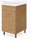 Lavatoio in legno Rovere Naturale Savini Due L: 45 cm, P: 50 cm