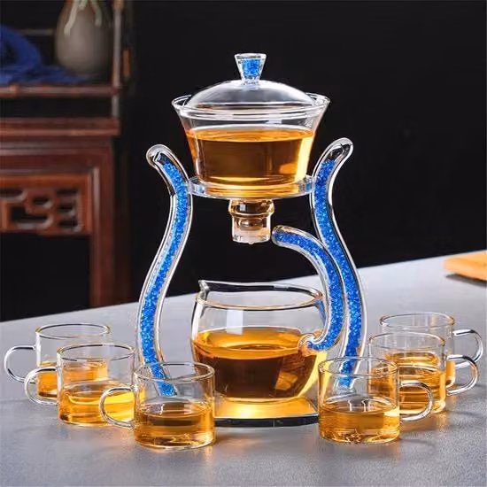 Set da Tè con Omologazione Acqua e Copertura Rotante