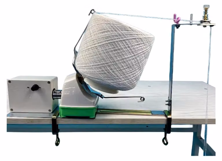 Avvolgitore elettrico per filati, adatto per lana e cashmere, con velocità variabile