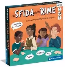 Gioco educativo La Sfida delle Rime Clementoni multicolore