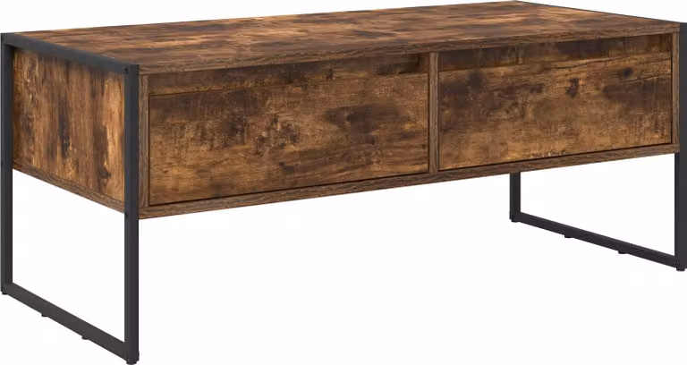 Tavolino da salotto Quercia Fumosa 100 x 46 x 40 cm