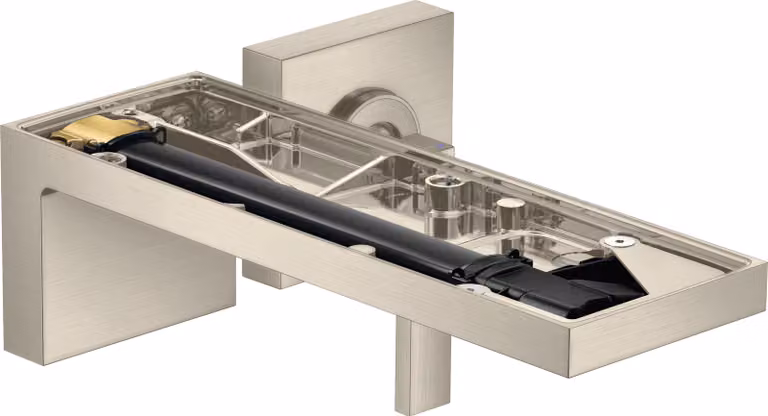 hansgrohe AXOR MyEdition Mitigeur monocommande de lavabo encastré pour montage mural, bec 221 mm, sans plaque, 47062820, 47062820