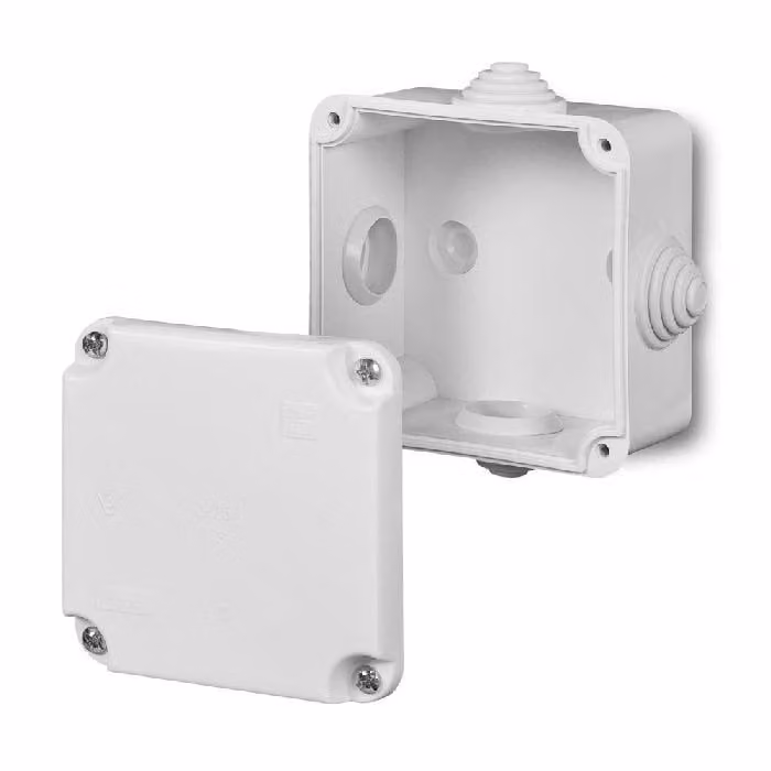 PK-0 scatola di superficie con inserto 5x2,5 mm2 4 pin BIANCO
