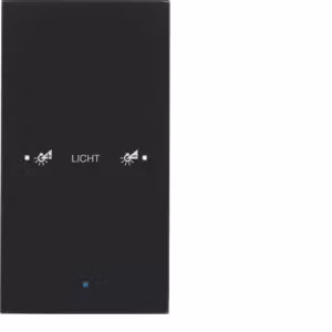 Berker 75141935 Sensore in vetro singolo Comfort, nero Berker TS Sensor