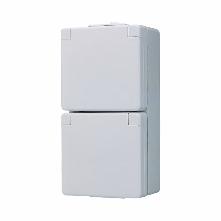 Presa di corrente Jung SCHUKO, 2 canali 16A 250V verticale 622 W