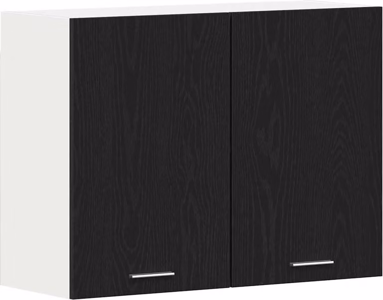 Armadio pensile Lyon Rovere Nero 80 x 31 x 60 cm