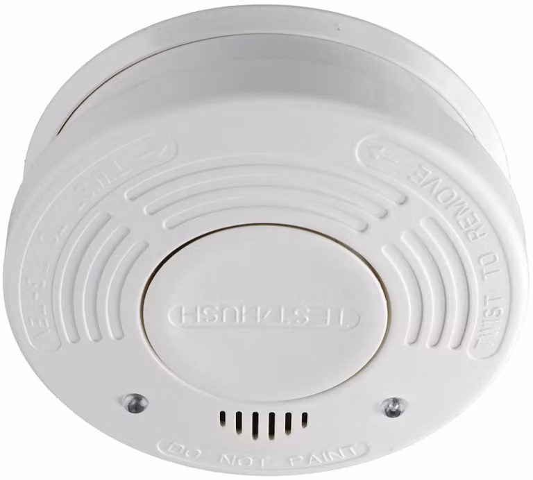 Rivelatore di fumo "CT-RM 207" DIN EN14604 batteria al litio integrata della durata di 10 anni