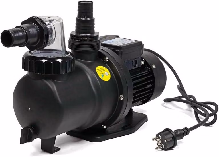 Pompa per piscina COIL 9500 l/h – Pompa di ricircolo per piscina – autoadescante – 550 W – prevalenza massima 10 m – per piscine fino a 42 m³