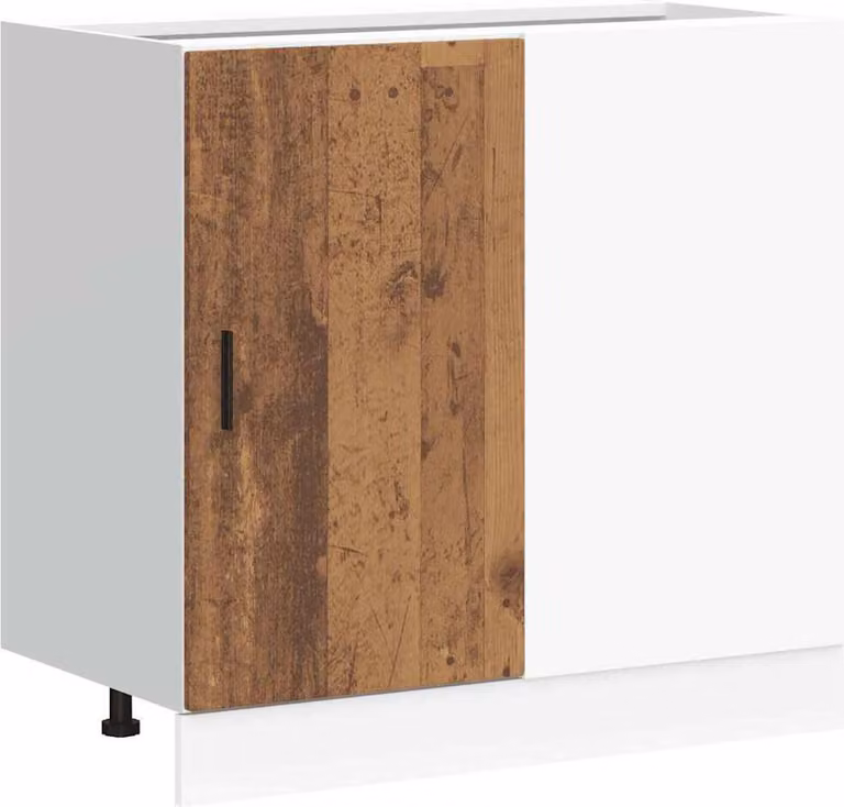 Mobile Base Lavello “Lyon” Legno Antico in Legno Multistrato