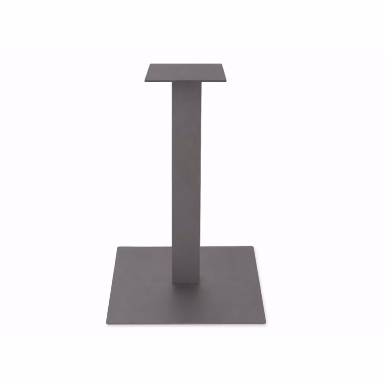 Set di 4 basi per tavolo SPARGI quadrate antracite altezza 72 -105 cm
