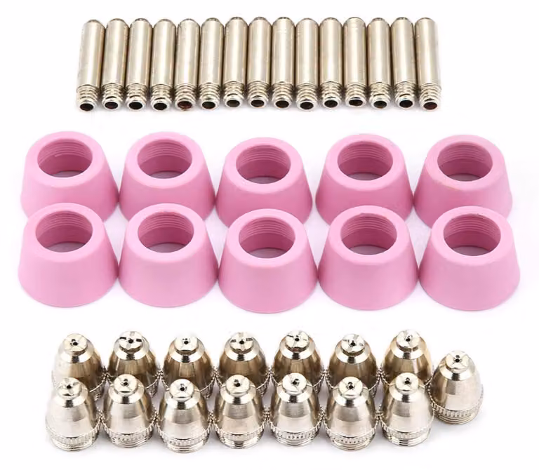 Set di 40 accessori per taglierina al plasma