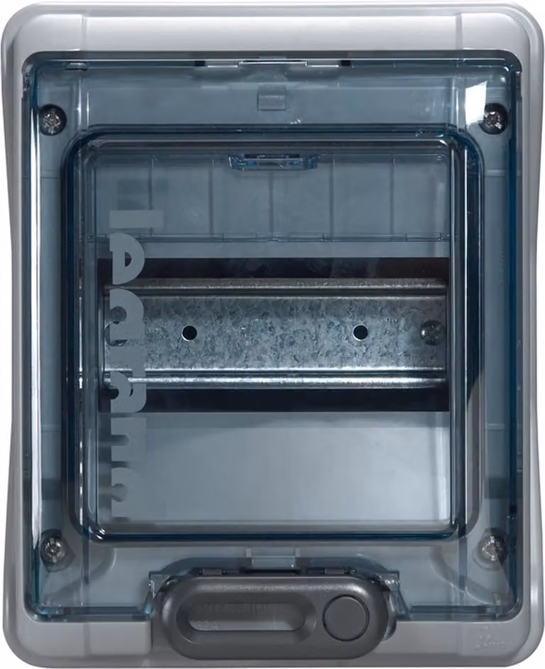 Distributore Legrand per ambienti umidi, a vista, IP65, 1 fila, 6 moduli, 1 pz.