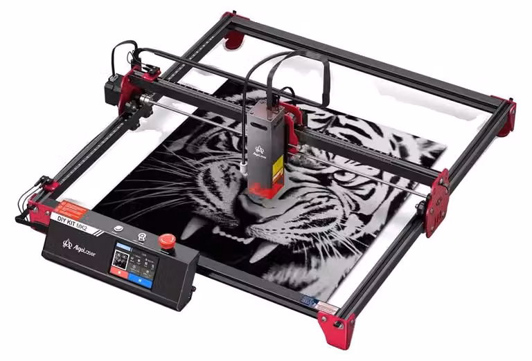Taglierina laser CNC, potenza 10W, connettività Wi-Fi, modello ALDKMK2-10BD