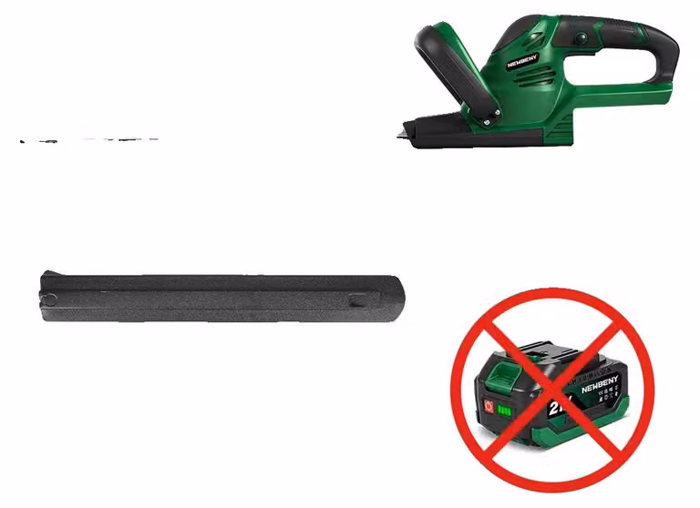 Tagliasiepi elettrico, potenza 2000 W, velocità 15.000 giri/min, SENZA batteria