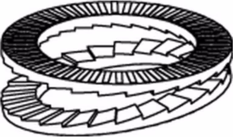 Dischi NORD-LOCK gk. A4 NL 6 SPSS(6,5x13,5x2) 881329450060000 (200 pz.)