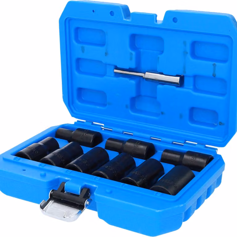 BRILLIANT TOOLS Set di bussole a profilo elicoidale da 1/2" 10 pz. 10 - 19mm - BT026000