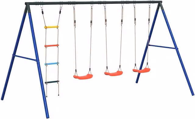 Set Gioco da Esterno con Altalene e Scala CFW6613611