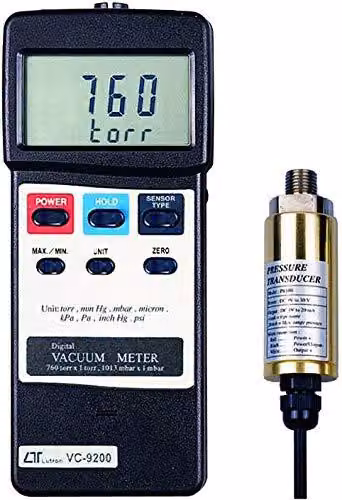 Misuratori di vuoto digitali Pirani, da 1 a 1500 mbar, con interfaccia RS-232