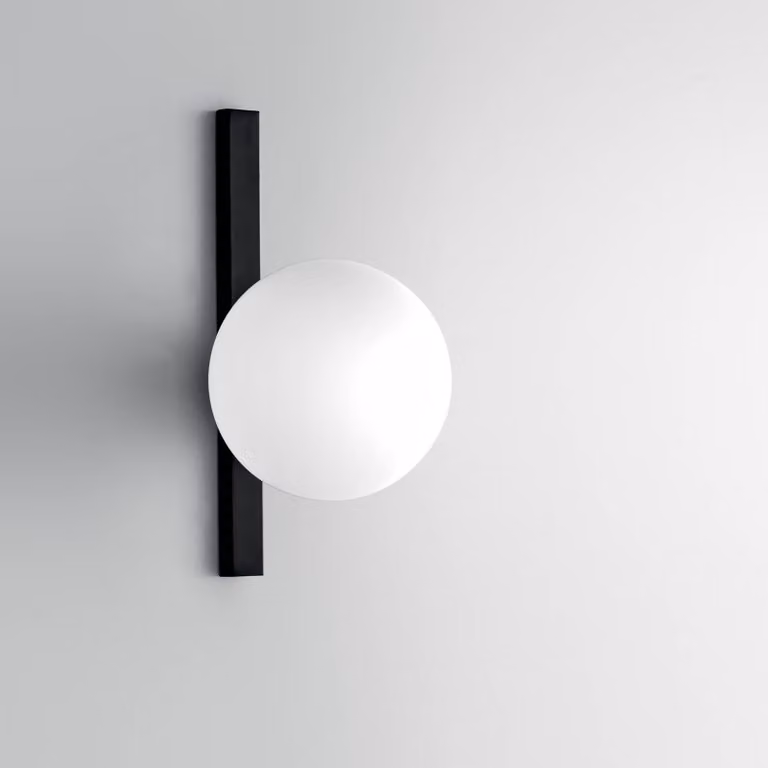 Luce Ambiente Design Applique da parete Enoire, dimmerabile, Nero, Soggiorno / Sala da pranzo, Metallo, Moderno, Applique