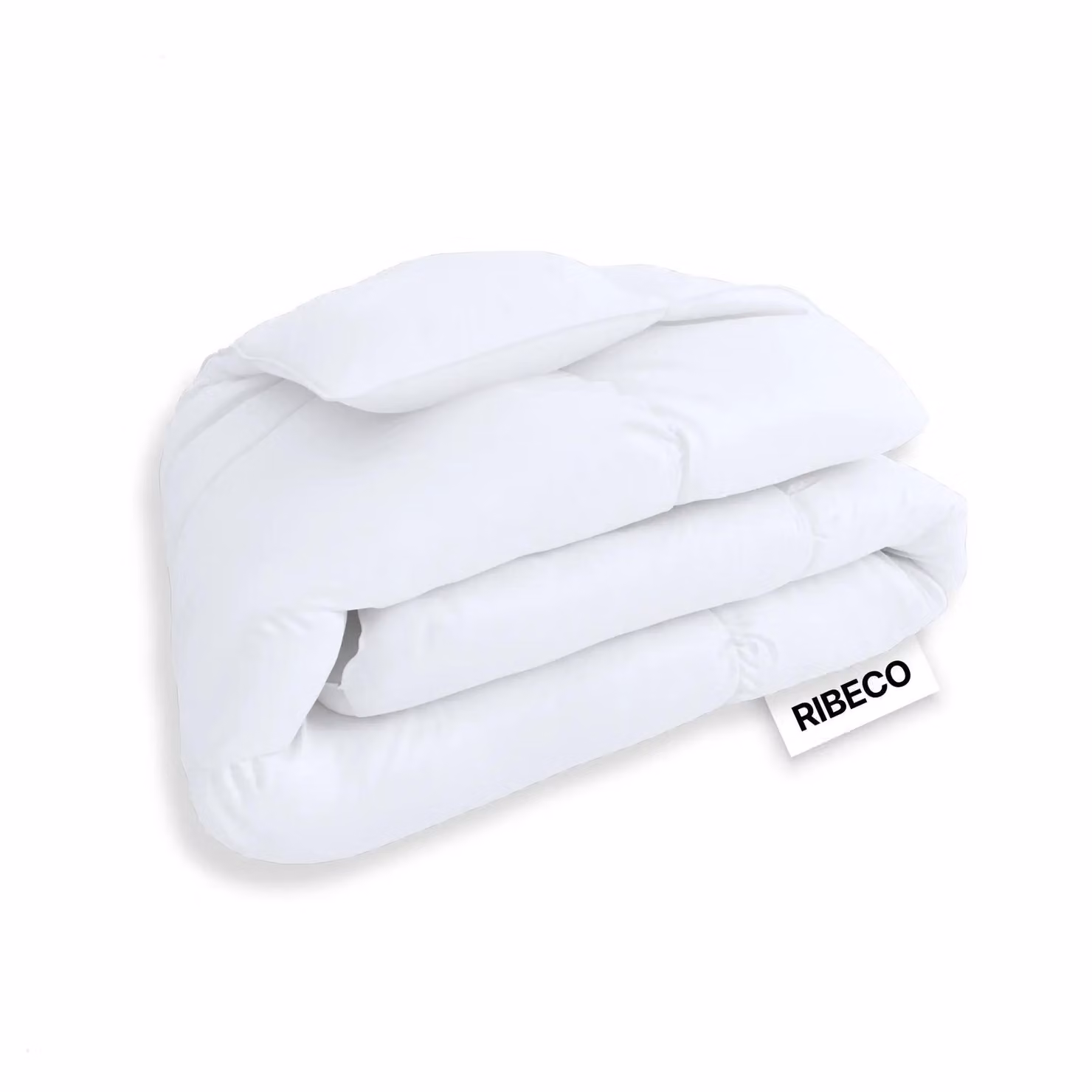 RIBECO GERMANY Piumino 155x220 cm – Classe di calore extra caldo – piumino avvolgente con regolazione della temperatura e trapuntatura a cassettoni