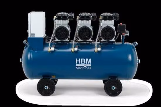 Compressore silenzioso, 6PK, capacità 150 litri