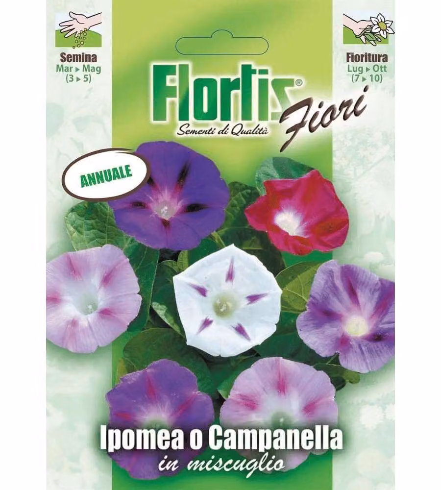 Flortis Sementi Ipomea o Campanella Mix Annuale in Bustina