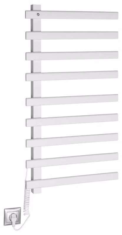 Sapho ELCOR Asciugamani elettrico 480x920x50 mm, 128 W, bianco opaco