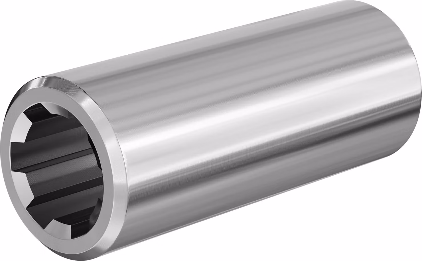Boccola per albero cardanico tipo A 100 mm per albero multi-spline Albero cardanico con 1 1/8" Z6 6 scanalature Attacco al trattore